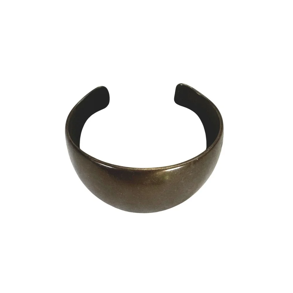 Vintage Ayre & Ayre Handwrought Solid Brass Cuff Bracelet - New Mexico Southwest